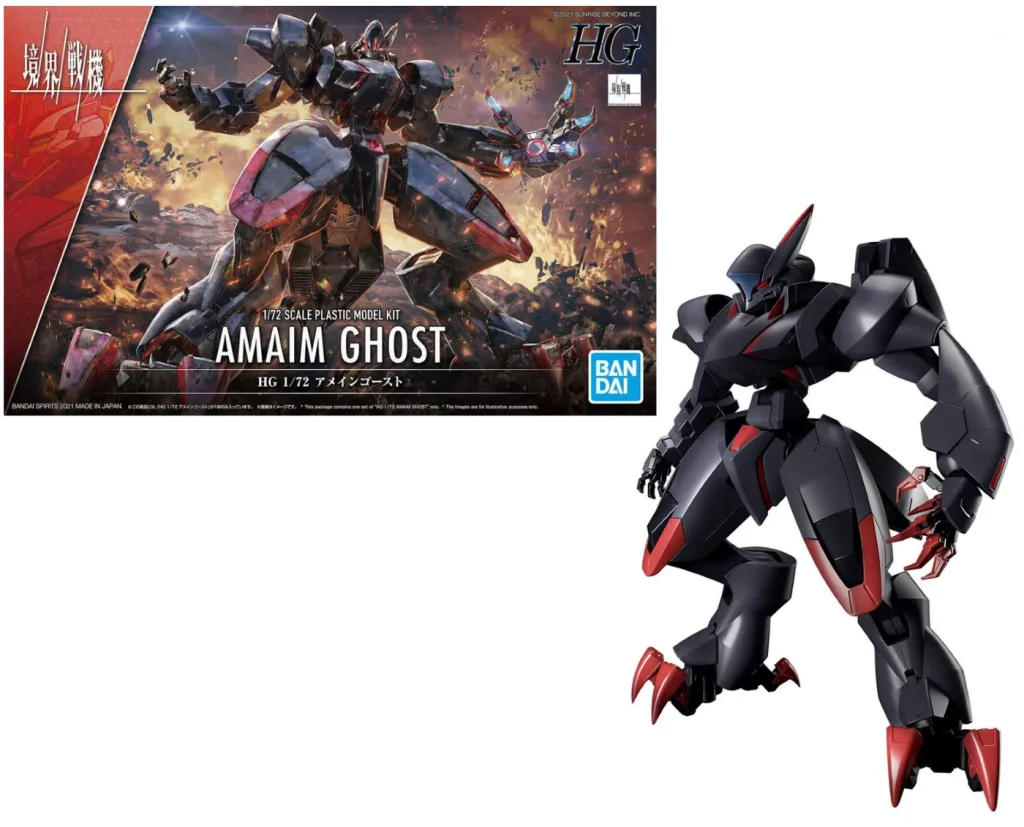 KYOKAI SENKI - HG 1/72 Amaim Ghost - Model Kit